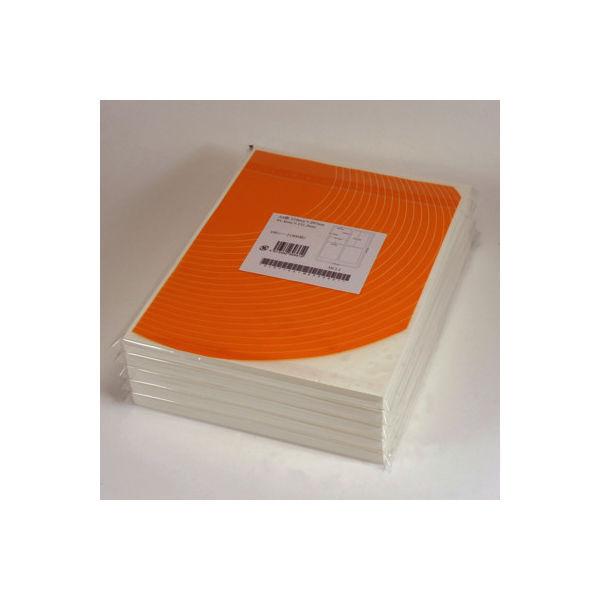 東洋印刷 ナナクリエイト カラーレーザープリンタ用マットラベル 白 A4 4面 1袋（100シート入） MCL1
