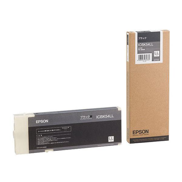 エプソン (EPSON) ICBK54LL 純正インクカートリッジ ブラック 1個 9,734円