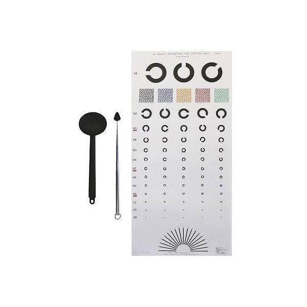 LOHACO - 三和製作所 視力検査簡易セット 51-5500 1セット