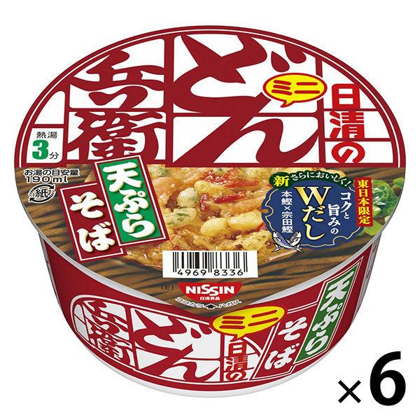 LOHACO - 日清食品 日清のどん兵衛 天ぷらそばミニ 46g（東日本