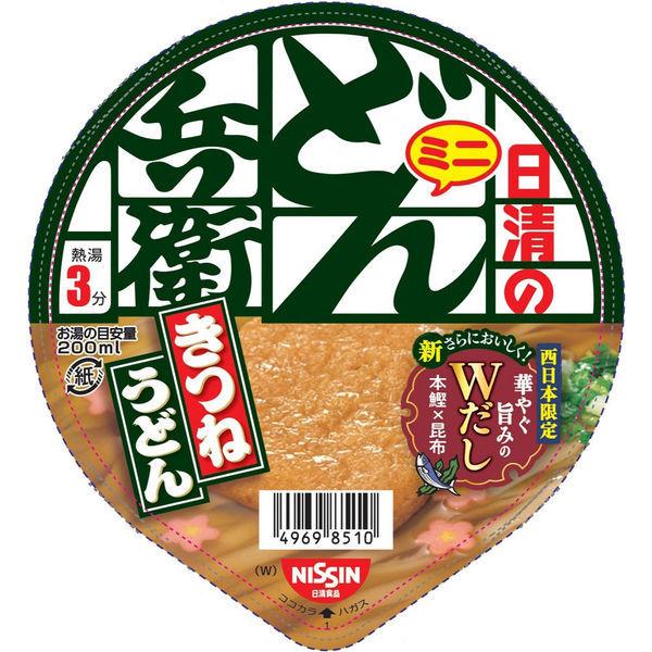 LOHACO - 日清食品 日清のどん兵衛 きつねうどんミニ 42g （西日本