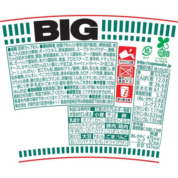 LOHACO - 日清食品 カップヌードル チリトマトヌードル ビッグ カップ