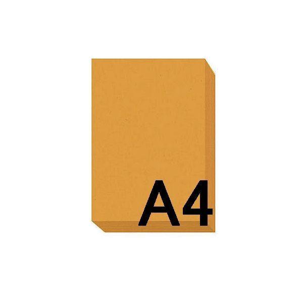 アスクル　カラーペーパー　A4　オレンジ　1冊（100枚入）  オリジナル
