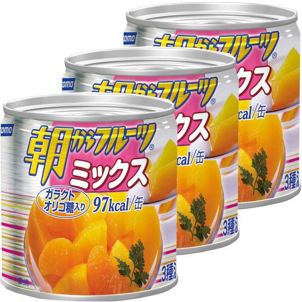 LOHACO - はごろもフーズ 朝からフルーツミックス 190g 1セット（3缶）