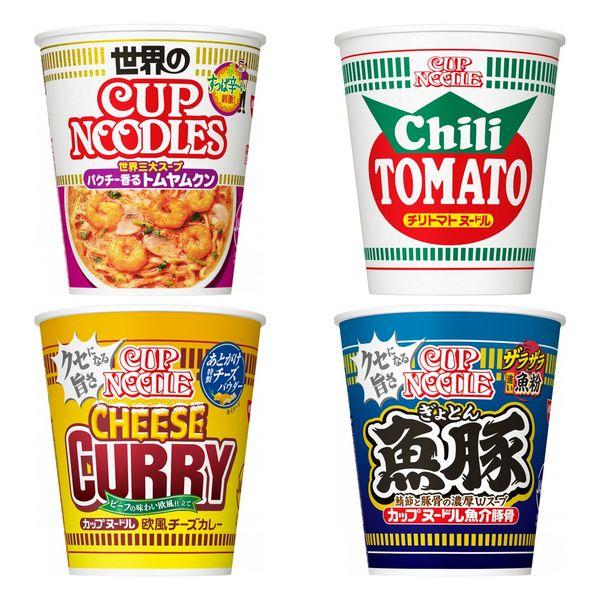 LOHACO - 日清食品 カップヌードル こだわり4種詰合せバラエティ