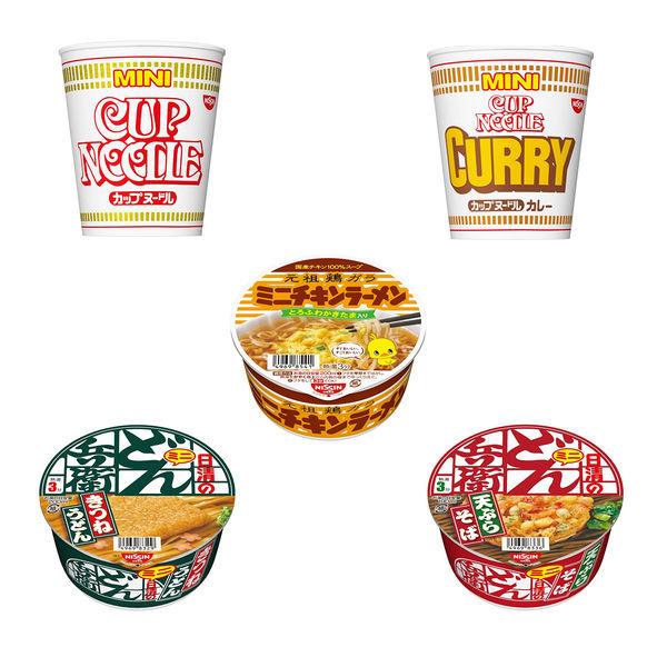 LOHACO - 日清食品 日清ミニーズ(東日本) カップ麺ミニ 5種詰合せ