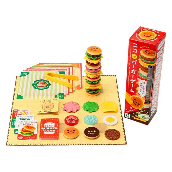 おもちゃ アイアップ バランスゲーム ニコバーガーゲーム 1個 （対象年齢：3歳以上） 006834