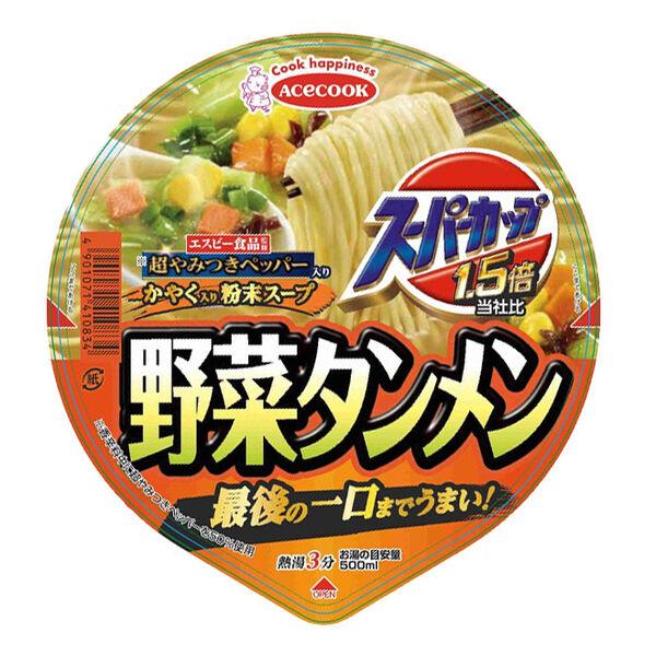 LOHACO - (期間限定)スーパーカップ1.5倍 野菜タンメン エースコック 1