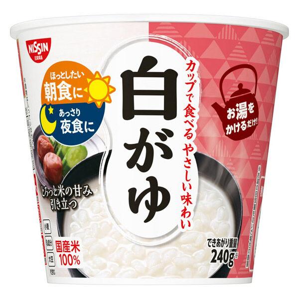 おかゆ LOHACO - 日清のおかゆ 白がゆ 日清食品 1セット（1個×12）お粥