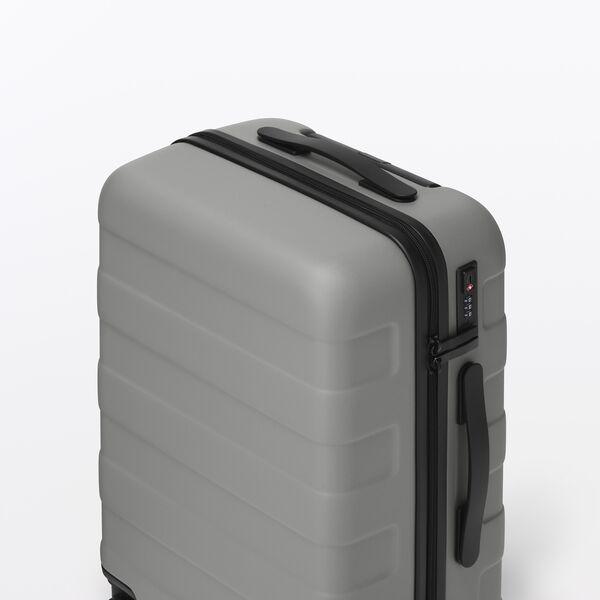 新品　無印　キャリーケース　36L グレー LOHACO - 無印良品 バーを自由に調節できる ハードキャリーケース