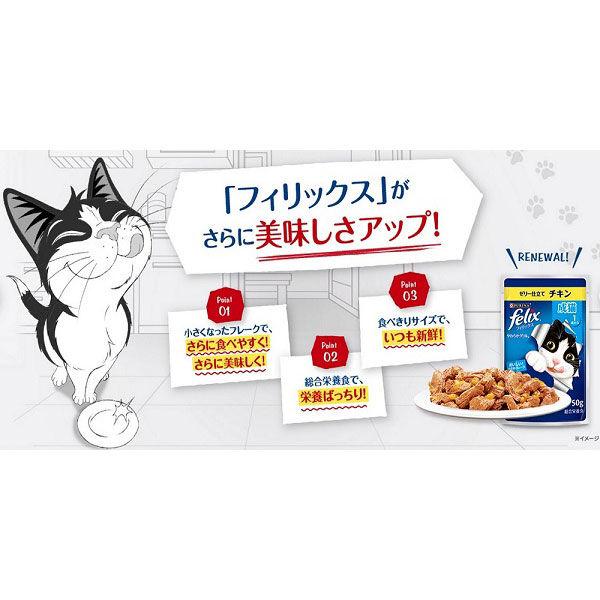LOHACO - フィリックス 猫 やわらかグリル 成猫 ツナ 50g 48袋 ネスレ