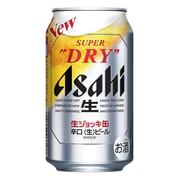 LOHACO - ビール 缶ビール アサヒスーパードライ 生ジョッキ缶 340ml×6本