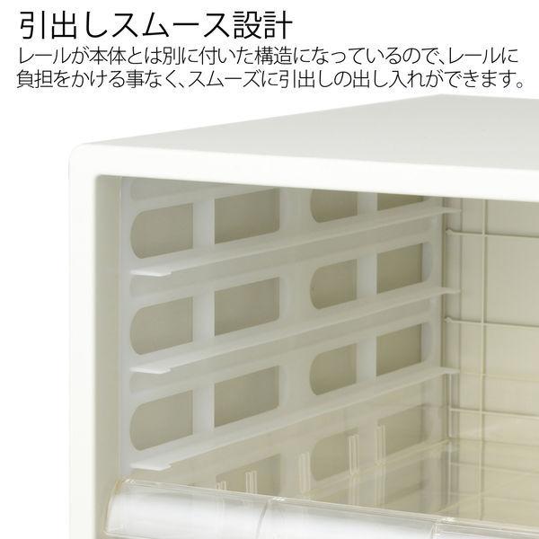 LOHACO - プラス レターケース A4タテ 浅型7段 仕切り板付き ホワイト