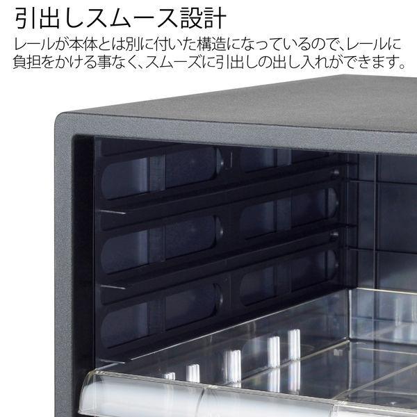 LOHACO - プラス レターケース A4タテ 浅型3段深型2段 仕切り板付き