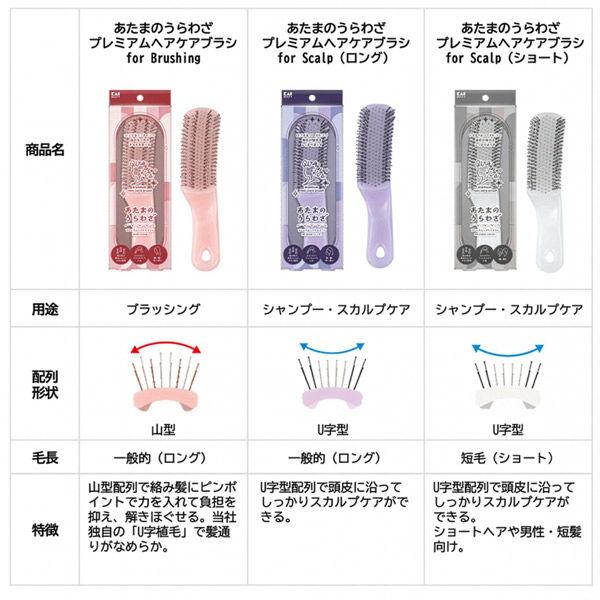 LOHACO - あたまのうらわざ ヘアブラシ スカルプケア ショート