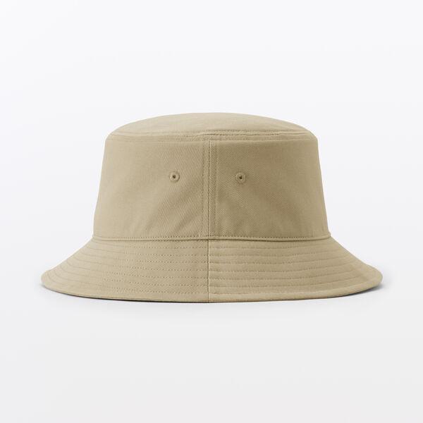 LOHACO - 無印良品 UVカットコットンツイルバケットハット 56．5
