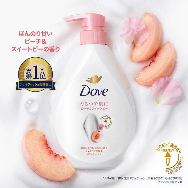 LOHACO - ボディソープ ダヴ（Dove）ボディウォッシュ ピーチ