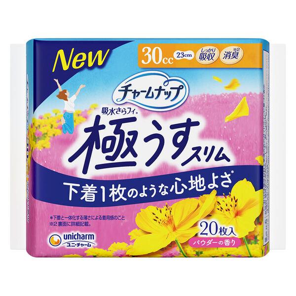 チャームナップ 吸水さらフィ 30cc 44枚入 12袋セット LOHACO - ユニ・チャーム チャームナップ吸水さらフィ極うすスリム30cc