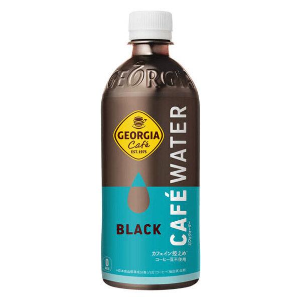 LOHACO - コカ・コーラ ジョージア カフェウォーターブラック 500ml 1