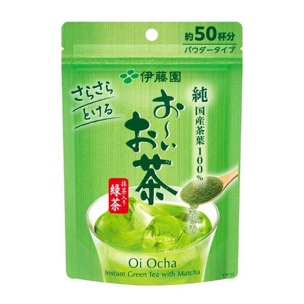 LOHACO - （水出し可）伊藤園 おーいお茶 抹茶入り緑茶 粉末 1箱（40g