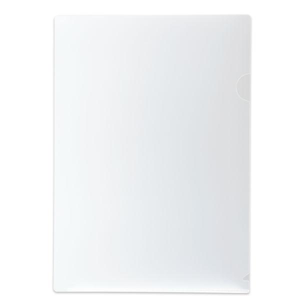 LOHACO - プラス 高透明カラークリアホルダー（角R） A4 クリア 1