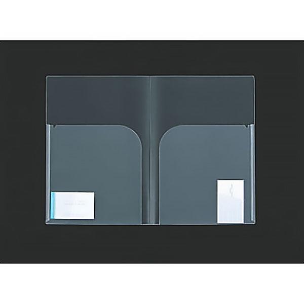 LOHACO - ニックス 2ポケットホルダー A4-CHW10-02 1セット（100冊：10