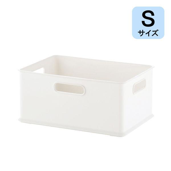 LOHACO - 収納ケース squ+インボックスS ホワイト 4個 NIBーSWH サンカ