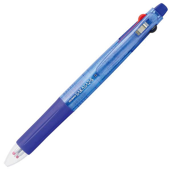 LOHACO - ゲルインク多機能ボールペン サラサ2+S 青軸 2色+シャープ