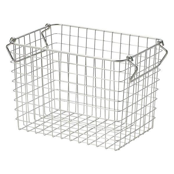 LOHACO - 無印良品 ステンレスワイヤーバスケット1 約幅26×奥行18×高さ