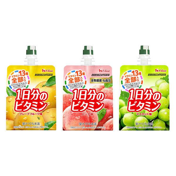 LOHACO - パーフェクトビタミン 1日分のビタミン ゼリー飲料 アソート