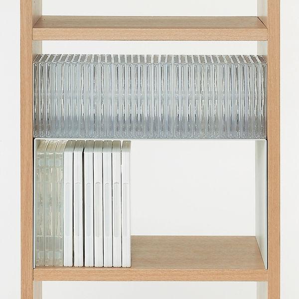 LOHACO - 無印良品 スタッキングシェルフ コの字棚 幅37.5×奥行28×高さ