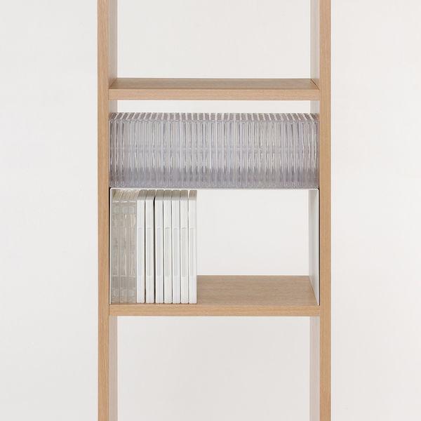 LOHACO - 無印良品 スタッキングシェルフ コの字棚 幅37.5×奥行28×高さ