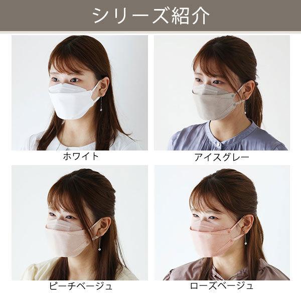【LOHACO限定】会話しやすい 立体型 マスク　ホワイト　1箱（30枚入）3Dマスク　不織布 オリジナル