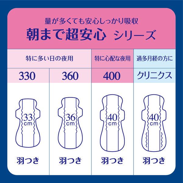 LOHACO - （セール）エリス 朝まで超安心 360 羽つき 夜用 36cm 特に