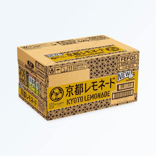 LOHACO - サントリー 伊右衛門 京都レモネード 525ml 1箱（24本入）