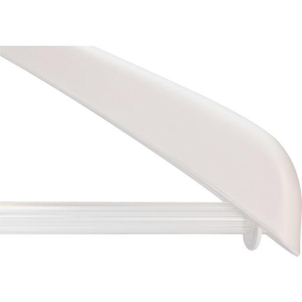 ジャケットハンガー バー付 ホワイト 1箱（160本入） シンコハンガー