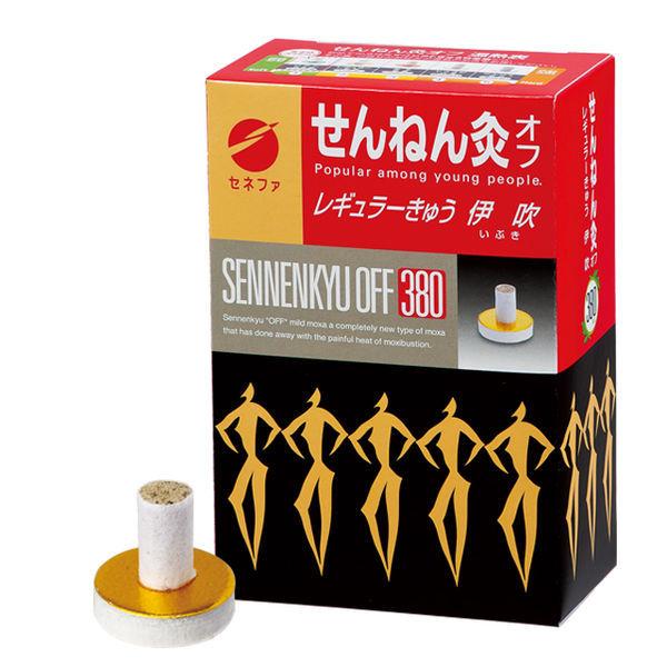 せんねん灸業務用　伊吹　1箱。 LOHACO - せんねん灸オフ 伊吹 1箱（380点入） せんねん灸