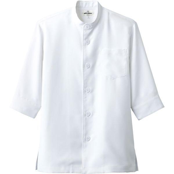 商品 チトセ 7751 コックシャツ 五分袖 いよいよ人気ブランド 5L 7751_C-1ホワイト_5L 取寄品 兼用