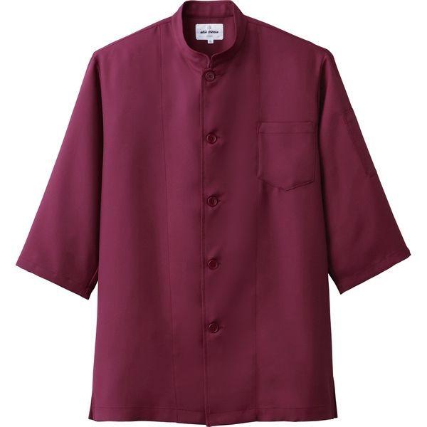 チトセ OUTLET SALE 7756 シングルコックシャツ 五分袖 期間限定特価品 取寄品 7756_C-2ワイン_SS 兼用 SS