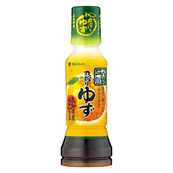 LOHACO - ミツカン かおりの蔵 丸搾りゆず 190ml 1本 ぽん酢 ポン酢 ポンズ