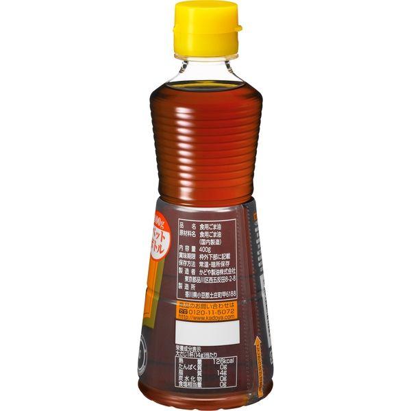 LOHACO - かどや製油 純正ごま油濃口（PET） 400g 1本