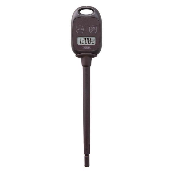 タニタ（TANITA）デジタル温度計 ブラウン TT-583-BR 1個