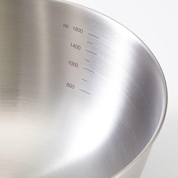 LOHACO - 無印良品 ステンレスボール L 約直径22×高さ9.5cm 良品計画