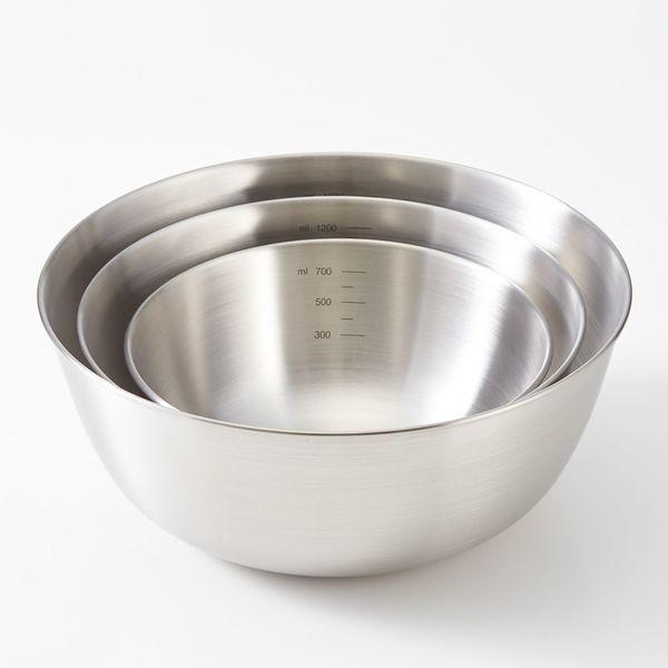 LOHACO - 無印良品 ステンレスボール L 約直径22×高さ9.5cm 良品計画