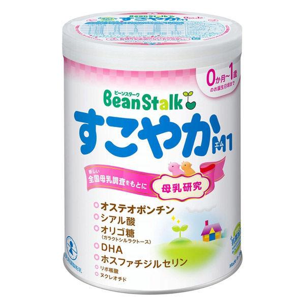 BeanStalk すこやか 粉ミルク 0ヶ月から LOHACO - 【0ヵ月から】ビーンスターク すこやか M1 大缶 1個 雪印
