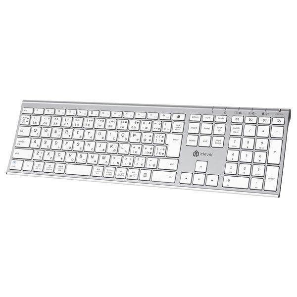 LOHACO - キーボード ワイヤレス Bluetooth テンキー付/JIS配列