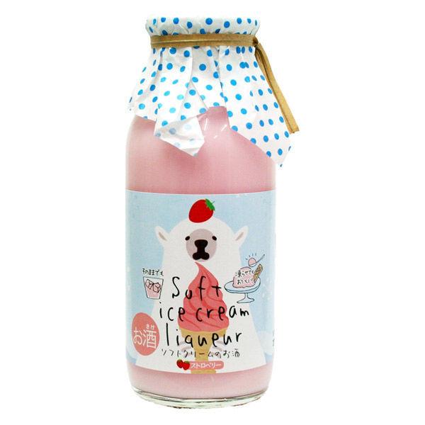 菊水酒造 ソフトクリームのお酒 ストロベリー　170ml 1本