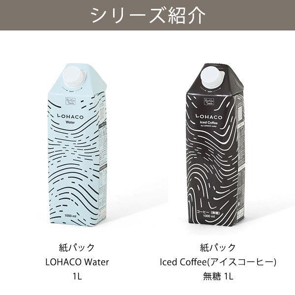 【水・ミネラルウォーター】【紙パック】LOHACO Water 1L 1箱（6本入）オリジナル