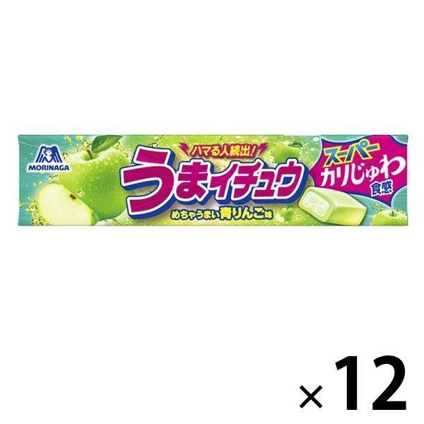 うまイチュウ＜青りんご味＞ 12本 森永製菓 ソフトキャンディ 飴