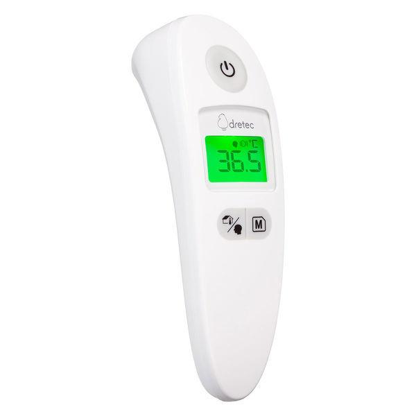 非接触 体温計 ホワイト TOー505WTAL ドリテック　&times;2　 オリジナル